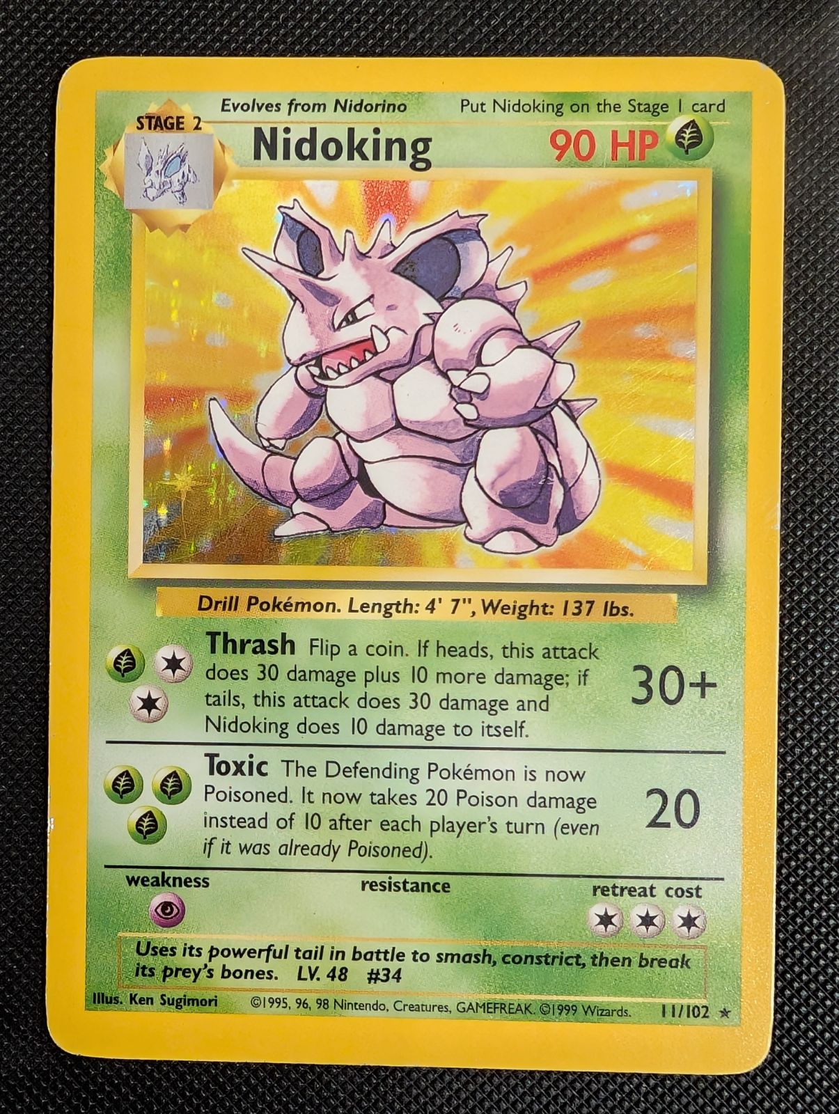 Nidoking, 11/102
