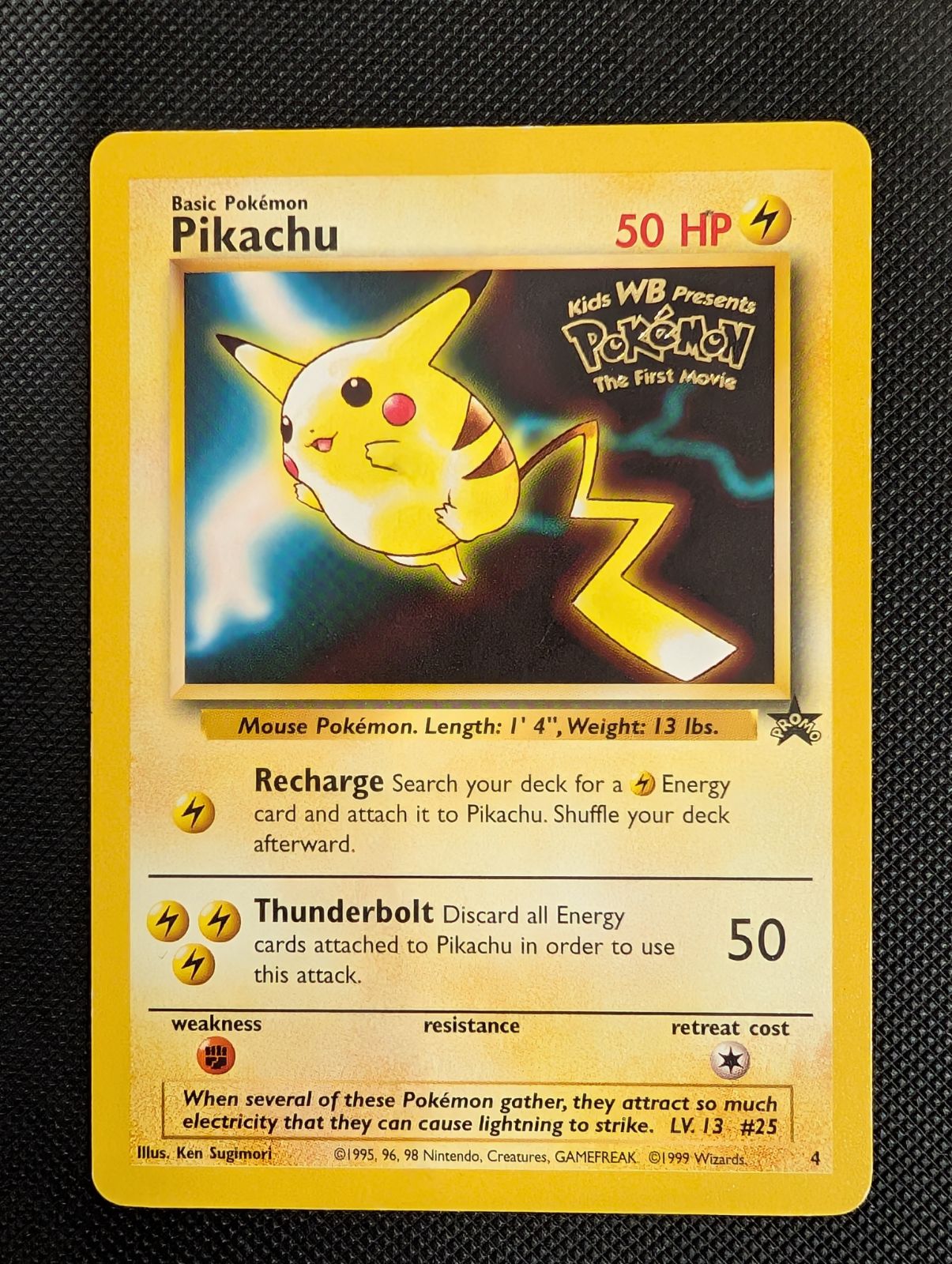 Pikachu Movie Black Star Promo Kids WB, 4