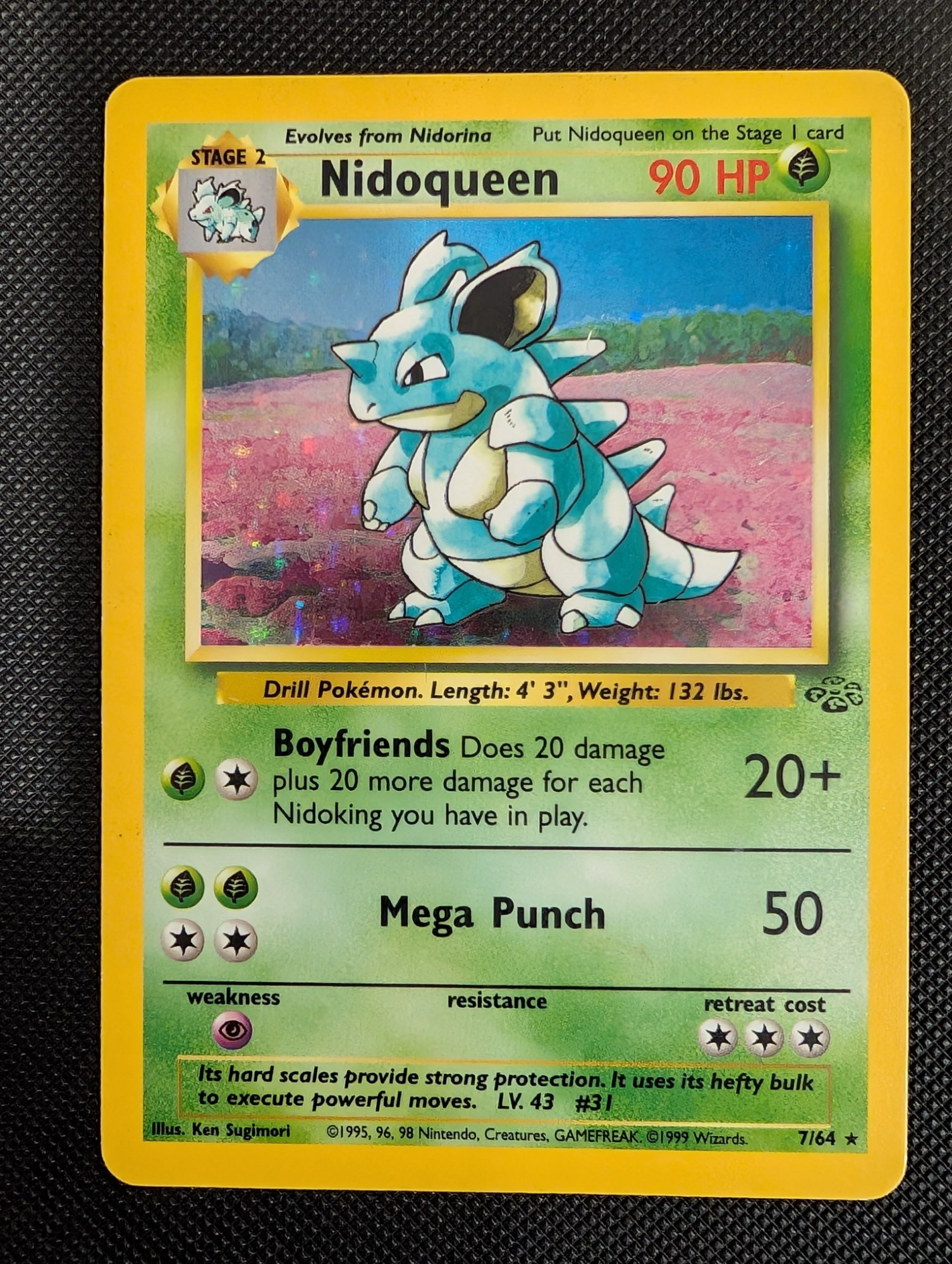 Front of Nidoqueen, 7/64