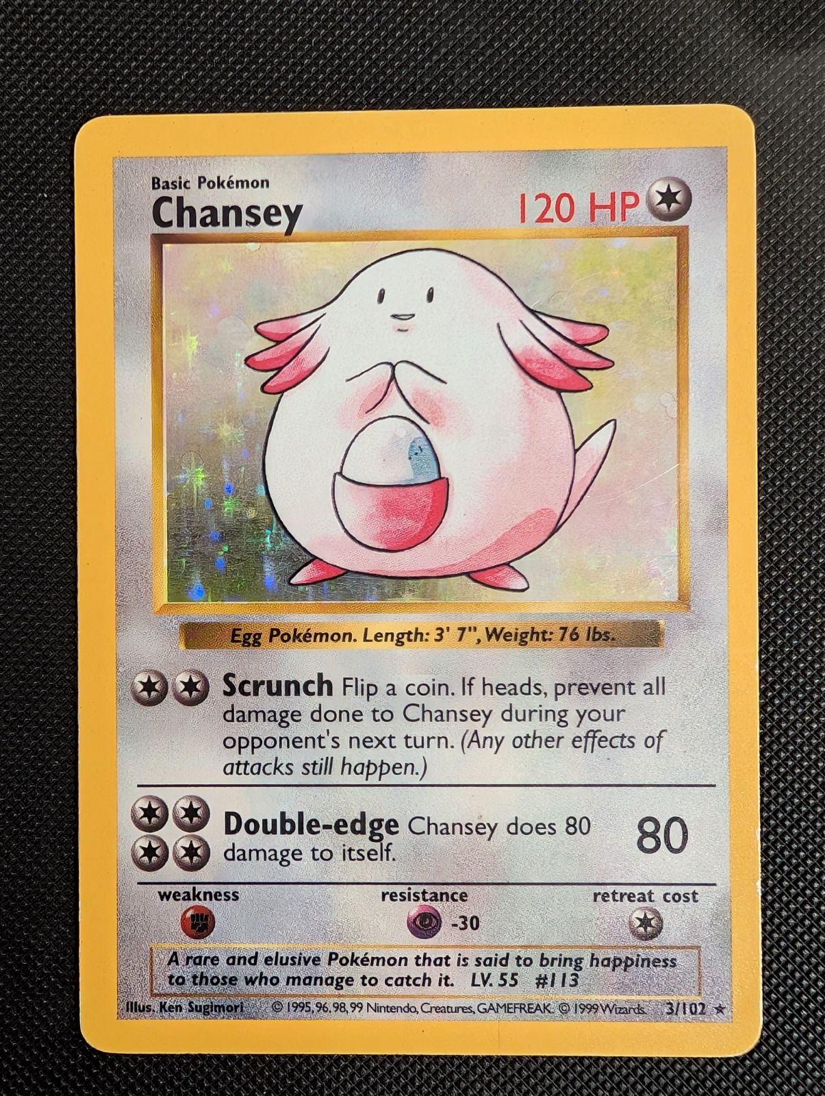 Front of Chansey, 3/102